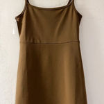 NEW Aritzia Tna Belleclaire Athletic Dress in Mire Green Gray Medium Photo 0