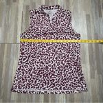 Nike Dri-FIT Burgundy and White Golf Polo, Size Small Photo 3