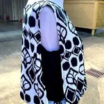 Enfocus Studio En Focus Studio Print Black and White Perfect Fit Dress 6 Photo 6