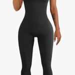 Amazon Seamless Ribbed black Bodysuit QQQ medium Photo 0