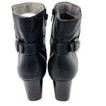 Mountain Lake Dress Boots Side Zip Closure With Buckle Square Toe Black Size 8.5 Photo 9