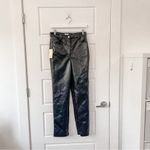 Wilfred NEW Aritzia  Melina Pant Vegan Leather High Rise Straight Leg Tall Photo 4