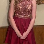 Sherri Hill Short Ruby Dress Photo 3
