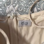 Oh Polly  Dukine Ruched Mini Dress in Cream Photo 2