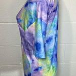Aly Daly Blue Purple Green Tie Dye Off One Shoulder T Photo 5
