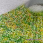 Free People New! Women’s Stardust Pullover Lemon Lime Green Combo, size S Photo 7