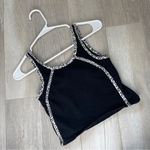 Brandy Melville  Tank Top lauren leopard print crop Black womens (one size) y2k Photo 4