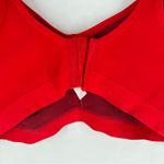 Cacique Red Lace Cotton Unlined Full Coverage Underwire Lace Bow Bra Size 42DD Photo 5