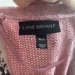 Lane Bryant Lane‎ Bryant pink cotton blend open front cardigan Photo 5