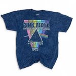 Pink Floyd 1973 Dark Side of the Moon World Tour Tee XS Acid Wash Band Shirt Photo 0
