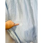 Madewell  Blue Square Neckline Smocked Theo Sleeveless A-Line Midi Dress Size XS Photo 6