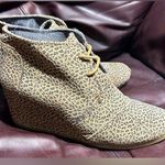 Toms Ladies 10w cheetah print ankle booties Photo 0
