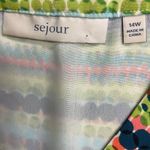 Sejour Women's Size 14W Top Blouse Sleeveless Green Chiffon Work Office Chic‎ Photo 8