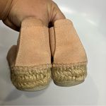 Manebi Hamptons platform espadrille slip on shoes suede womens size 38 peach tan Orange Photo 8