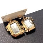 ALDO New Original Uleawen Jewel Drop Fashion Earrings Snake Dangling Champagne Photo 3