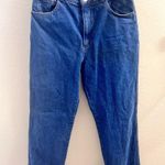 ALOHAS  Deep Blue Relaxed Fit Leg High Rise Denim Size M Photo 1