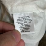 Johnny Was  biya embroidered white cotton Y2K 2000s button up jacket blazer small Photo 14