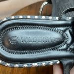 Wild Diva  Lounge‎ Black Sparkle Sandals Size 10 Photo 2
