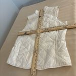 Liz Golf Athletic Quilted Button Up Vibrant Beige Vest M Size M Photo 6