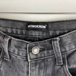 Momokrom Black High Waisted Distressed Jeans Size UK 8 Photo 2