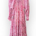 Free People Feeling Groovy pink floral boho maxi dress, size M Photo 5