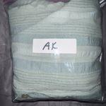 ZARA  Zoe Shirt Dress Sage Green Striped Cotton Linen Blend Tie Front Button‎ XS Photo 10