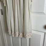 Free People  Ivory Etheral Embellished Chiffon Mini Dress-small Photo 9