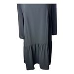 Ba&sh  Dress Women‎ Medium Black Ruffle Hem Stinson Tiered Mini Whimsigoth Gothic Photo 7