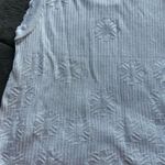 No Boundaries Vintage 90s  white ribbed sweater tank top with floral embroidery Photo 4