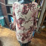 Lulu’s Shifting Dears Beige floral design L mini dress Pink Size L Photo 2