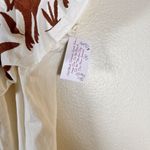 Nativa Fine Mexican Cream Off Shoulder Blouse Woman’s OSFM Brown Size M Photo 6