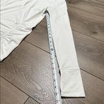 Athleta Pacifica Contoured 1/2 Zip Long Sleeve Thumbhole Pocket White Top Small Photo 13