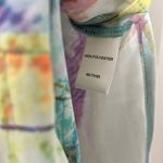 Spense Floral Print Sheer Top(Size Small) Green Photo 6