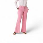 Ann Taylor NWOT  The Jayne Pink Wide Leg Ankle Pants 16P Photo 5