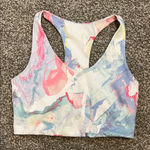 Zella Pastel Abstract Sports Bra Photo 0