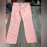 Pilcro and the Letterpress  stet pink Straight-Leg Pants size 28 Photo 1