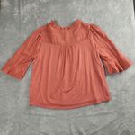 Anthropologie  Dolan Left Coast Tandy Ruffle Top Coral Size XS Photo 11