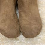 Report vegan suede and fur tan mid shaft boots Size 6 Photo 3