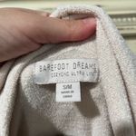 Barefoot Dreams  Cream Cozy Chic Ultra Lite Short Sleeve Zip Up Hoodie Size Small Photo 3
