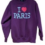 GBL Industry I heart Paris sweatshirt Red Size M Photo 0