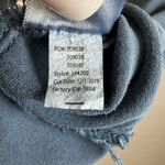 Maurice's Blue Utility Top L Short Sleeve Button Front 100% Rayon Relaxed Fit Photo 6