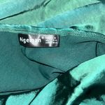 Amazon New - Green Emerald Satin Slit Dress L Photo 1