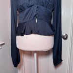 Tobi  Peplum Button Top Photo 2