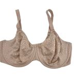 Wacoal Inside Job Underwire Bra tan nude adjustable full coverage size 38DDD Photo 1