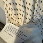 Theory Floral lkat Print Silk Tie Back Slip Midi Dress Size Small Photo 9