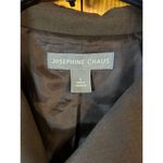 Josephine Chaus  Womens Lined Three Snap Blazer Brown Size 6 (5356) Photo 2
