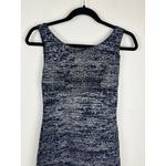 Emerald Sundae  Navy Sparkle Knit Bodycon Mini Dress Sleeveless Scoop Neck Photo 1