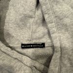 Brandy Melville  Grey Hoodie Photo 3