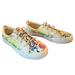 Sperry Crest Vibe White Rainbow Pride Sneakers Size 9 Photo 1