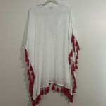 Show Me Your Mumu Trace Diamond Head Embroidered Tassel Fringe Detail Swim Cover Photo 10